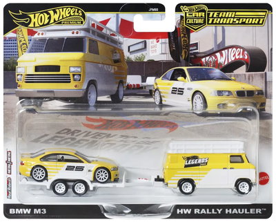 2025 Hot Wheels Premium BMW M3 HW Rally Hauler Car Culture Team Transport