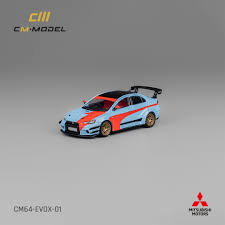 Mitsubishi Lancer Evo X Widebody Orange Y Blue