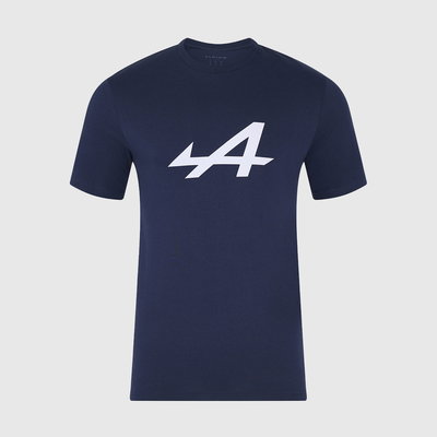 Alpine F1 Camiseta con logotipo AZUL OSCURO (TALLE L)