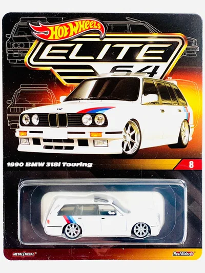 Hot Wheels Elite 64 1990 BMW 318i Touring E30 Wagon Touring