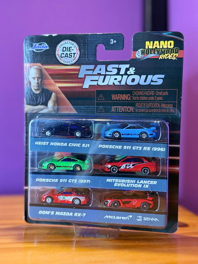 Set nano rapidos y furiosos