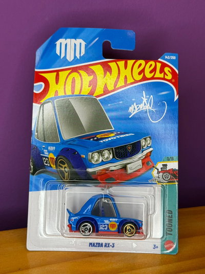 Mazda RX-3 azul
