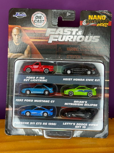 Set Rapidos y Furiosos nano 4