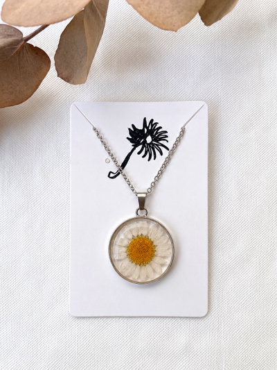 Collar Daisy Lux Silver