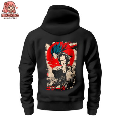 Buzo Dragon Ball Gogeta Blue