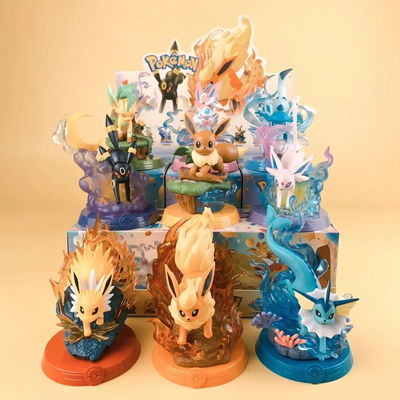 Set Pokemon x9 10-12Cm Caja sorpresa