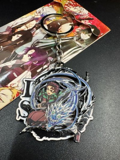 Llavero de Metal Spinner Demon Slayer 1