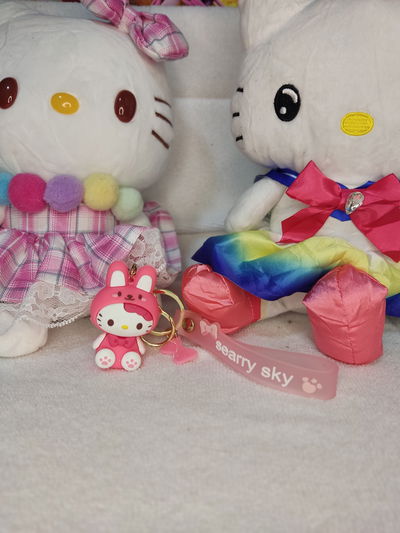 Llavero de Goma Sanrio "Hello Kitty" 2