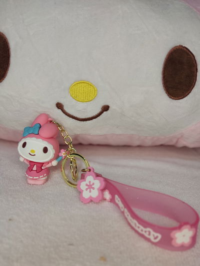 Llavero de Goma Sanrio "Hello Kitty" 12