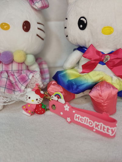 Llavero de Goma Sanrio "Hello Kitty" 1