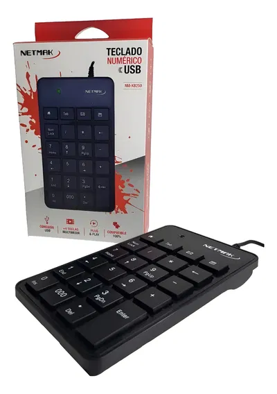 Teclado Numerico Usb Netmak
