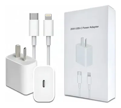 Cargador Iphone 14 Pro Max 20W Usb-C Homologado 