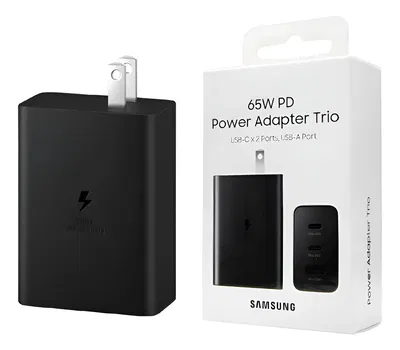 Cargador Power Adapter Trio Samsung 65W PD