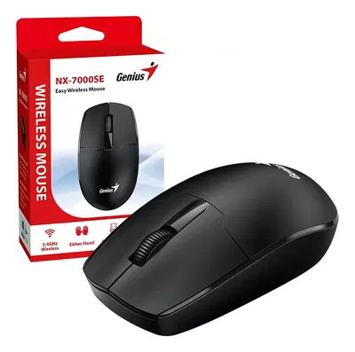 Mouse Inalambrico NX-7000SE Negro Genius