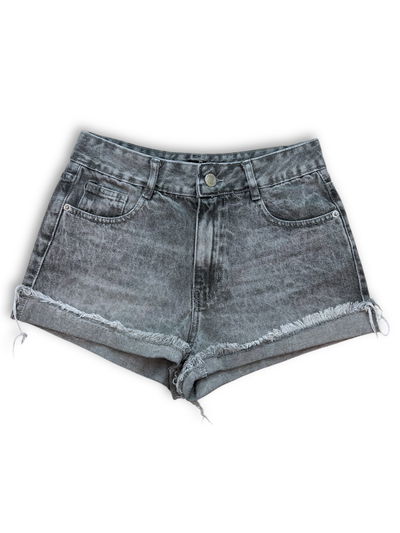 SHORT DOBLES GRIS