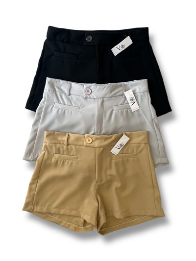 SHORT SASTRERO CHINO TIRO MEDIO