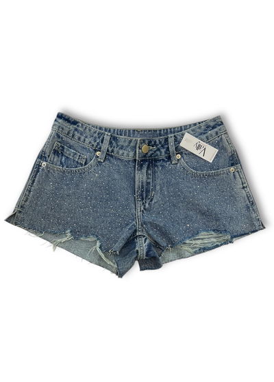 SHORT TIRO BAJO STRASS