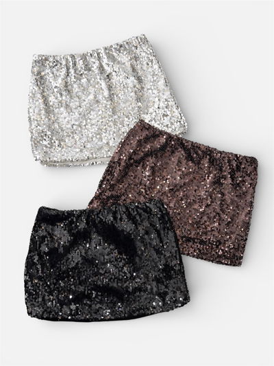 MINI TIRO BAJO LENTEJUELAS