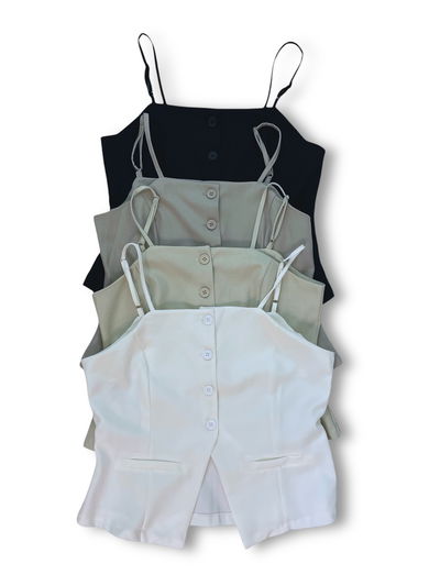 TOP SASTRERO CHINO 4 BOTONES