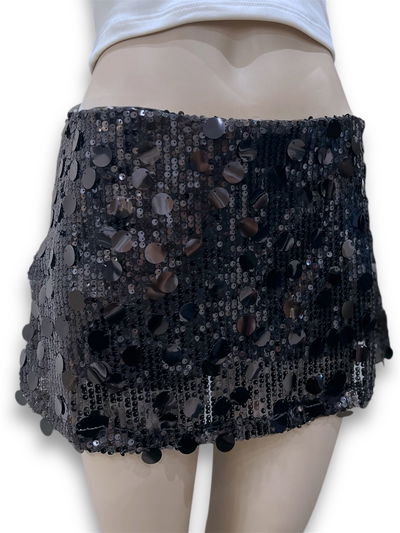 MINI CON SHORT LENTEJULONES 