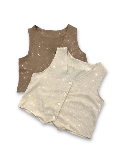 CHALECO CEY C/STRASS