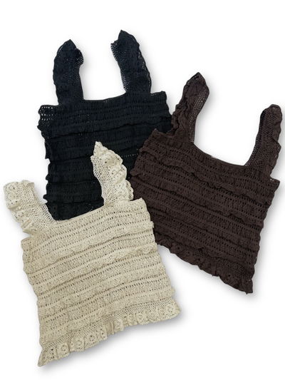 TOP CROCHET PUNTILLITAS