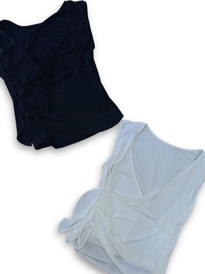 MUSCULOSA SEDA FRIA CRUZADA