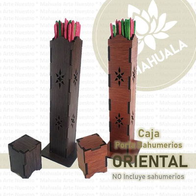 Caja Porta Sahumerios ORIENTAL