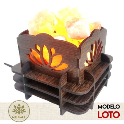 Lámpara de Sal del Himalaya - Modelo LOTO