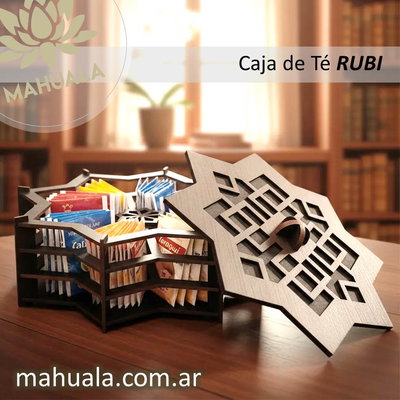 Caja de Té RUBICOM