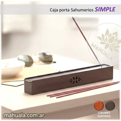 Caja Porta Sahumerios SIMPLE