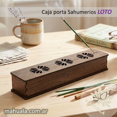 Caja Porta Sahumerios LOTO