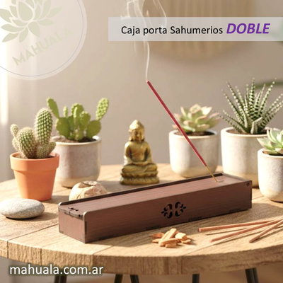 Caja Porta Sahumerios DOBLE