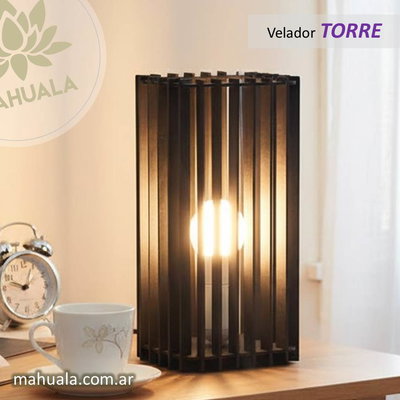 Velador - Lámpara de mesa - Modelo TORRE