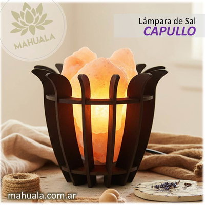 Lámpara de Sal del Himalaya - Modelo CAPULLO