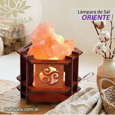 Lámpara de Sal del Himalaya - Mod. ORIENTE