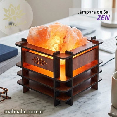 Lámpara de Sal del Himalaya - Modelo ZEN