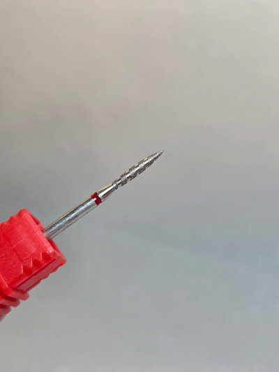 FRESA UNICORNIO ROJA DIAMANTADA