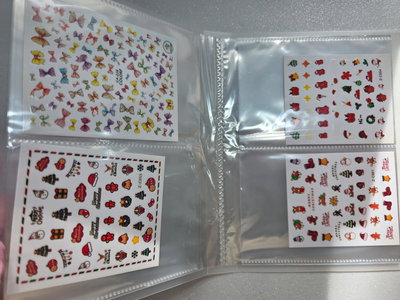 ALBÚM LIBRO PARA STICKER DE UÑAS 