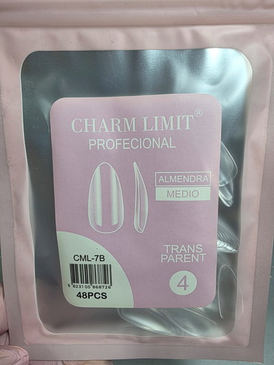 TIPS ALMENDRA NÚMERO #4  (48 UNIDADES)