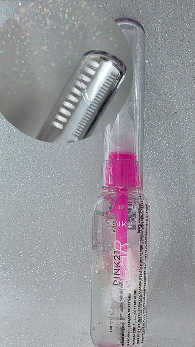 MASCARA TRANSPARENTE PINK21 2EN1