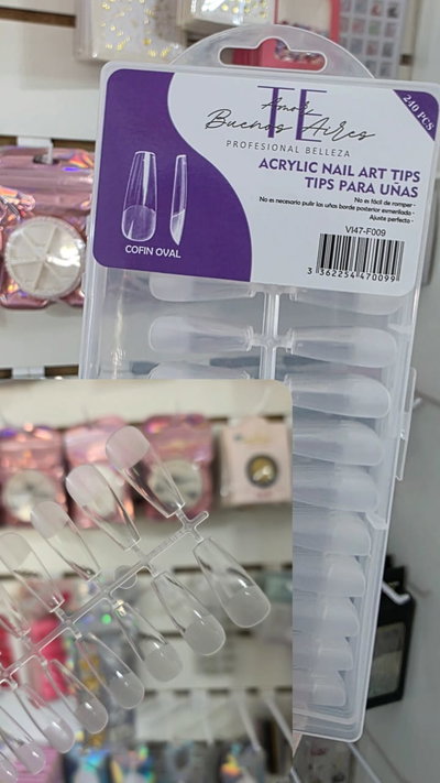 TIPS COFFIN OVAL X240