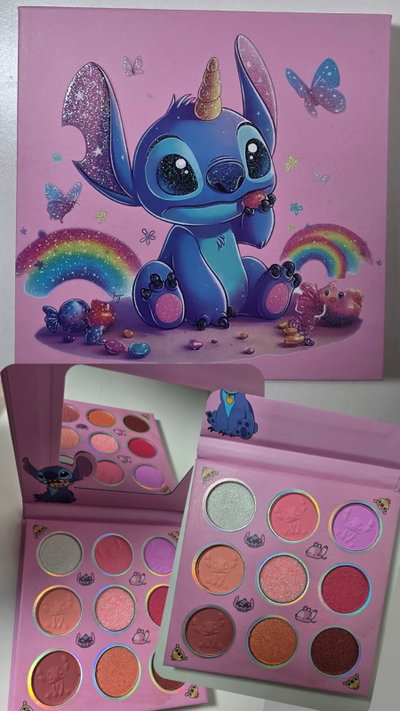 PALETA INFANTIL 9 COLORES STITCH 
