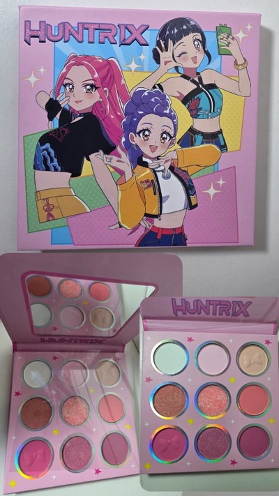 PALETA INFANTIL 9 COLORES HUNTRIX
