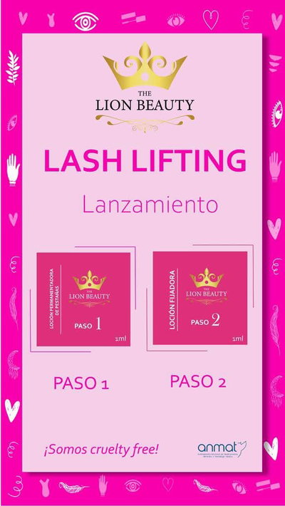 Paso 1 y 2 The Lion Beauty