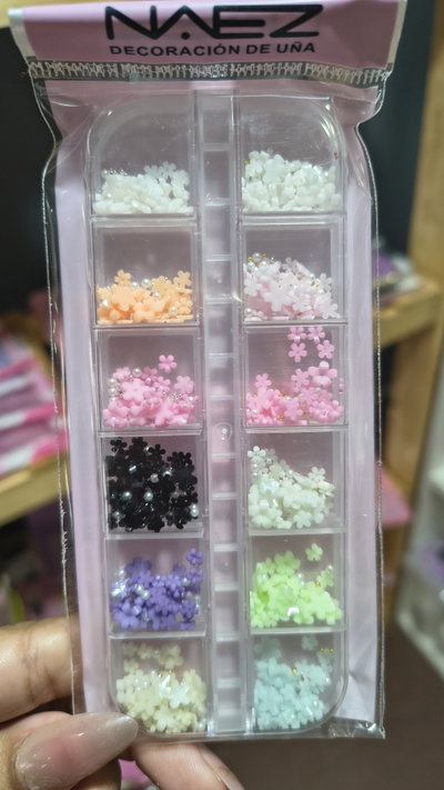 Flor 3D colores 