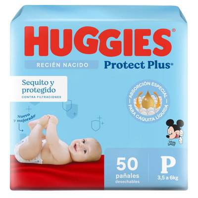  Huggies Protec Plus Nueva Presentación Px50
