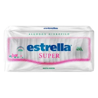 Algodón Estrella Super x400gr 