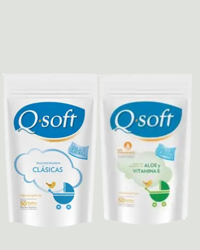Toallitas Humedas Qsoft X50u.
