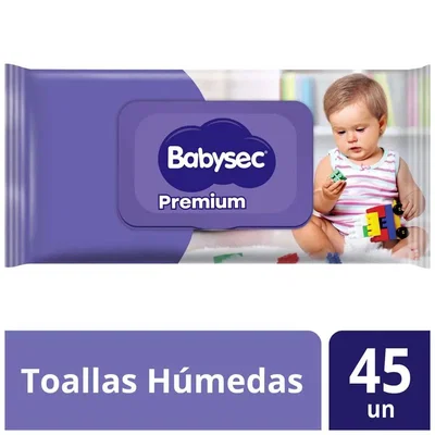 Toallitas Babysec Premium x45u.